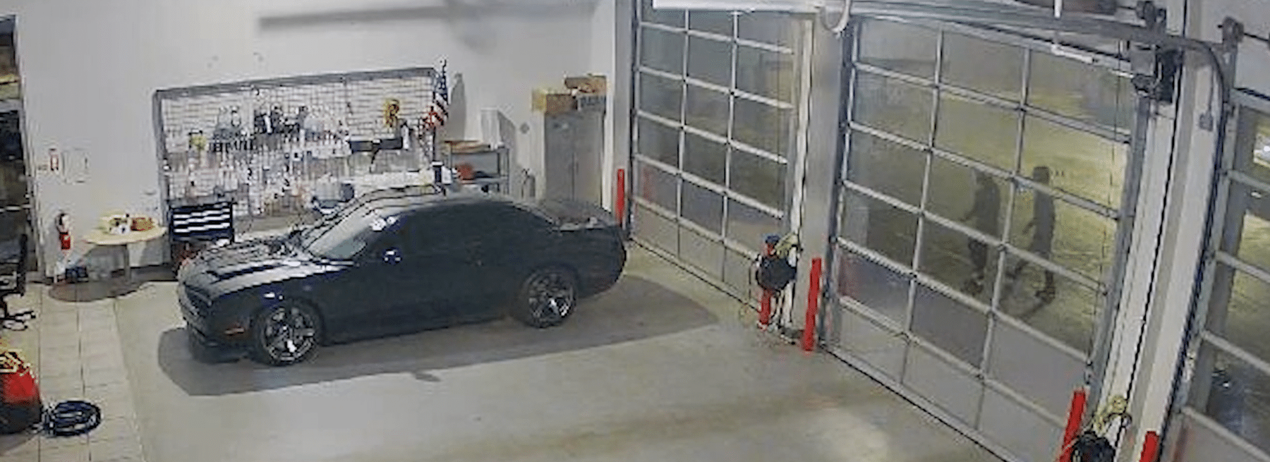Trespassers at Auto Dealership Chased Down Hero