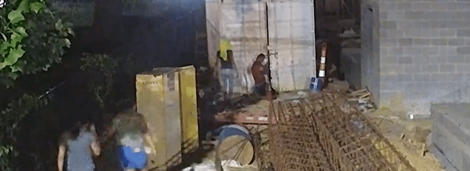 thieves at North Carolina construction site
