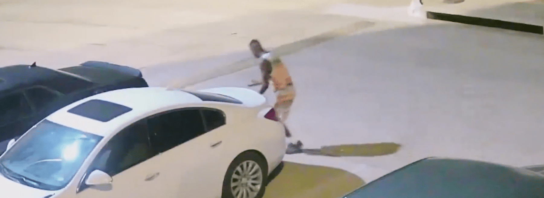 Teens prowling a Texas apartment parking lot