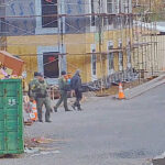 remote monitoring catches construction trespasser