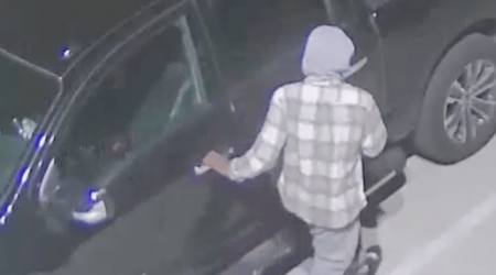 Car Thief Hides out Under Vehicle in Parking Garage Hero