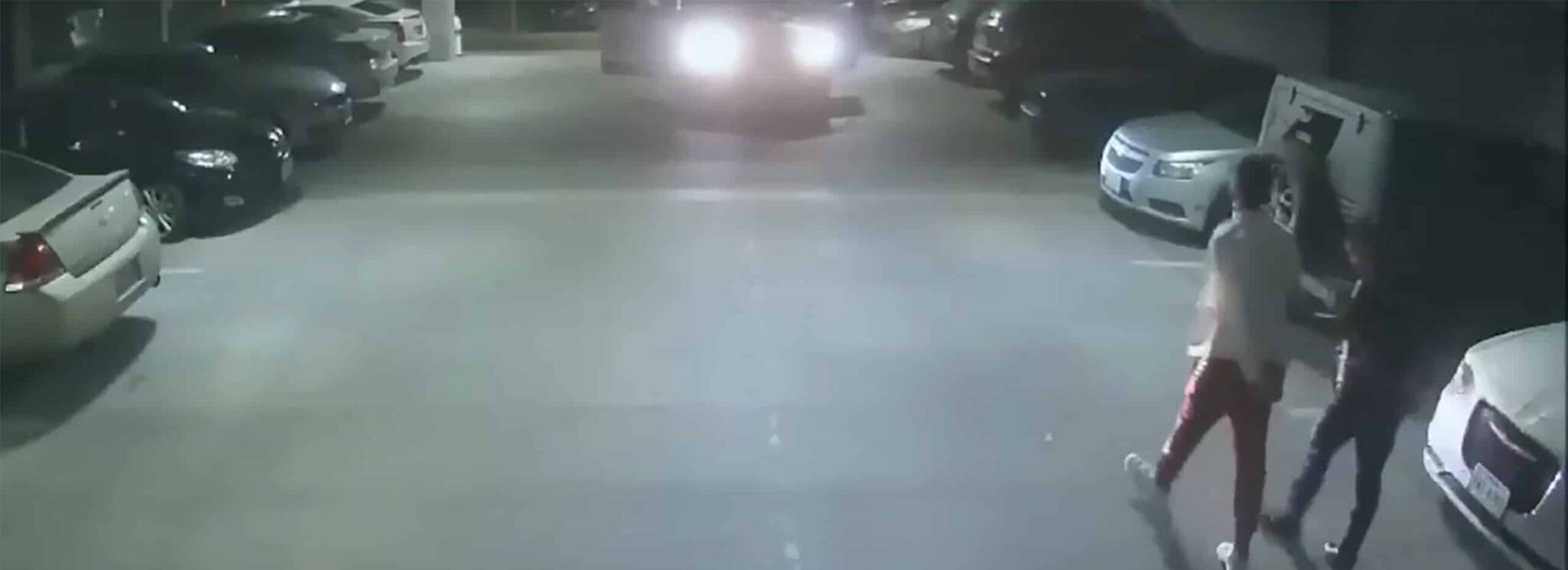 Guy Caught Stealing Tires in Parking Garage hero scaled 1