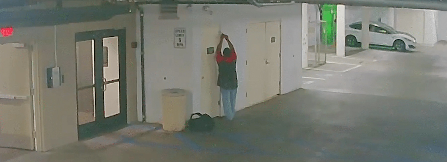 Parking Garage Mischief Maker Gets Caught Hero