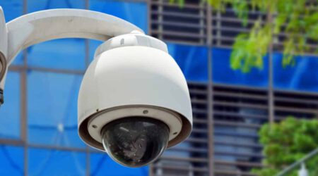 Mobile security cameras for construction surveillance