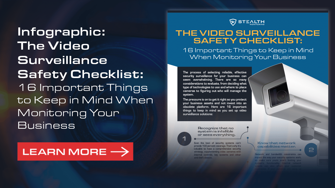 Stealth Video Surveillance Safety Checklist Listing