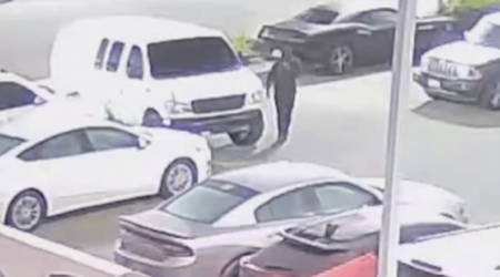 Suspect Arrested at Car Lot After Caught Tampering Under Vehicles Hero