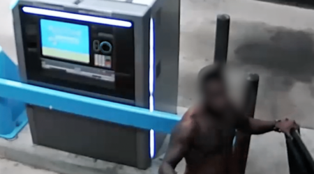 Suspect Caught Loitering by ATM Hero