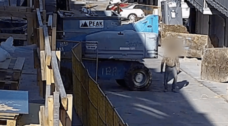 Trespasser Caught Attempting to Operate Dangerous Construction Site Equipment Hero