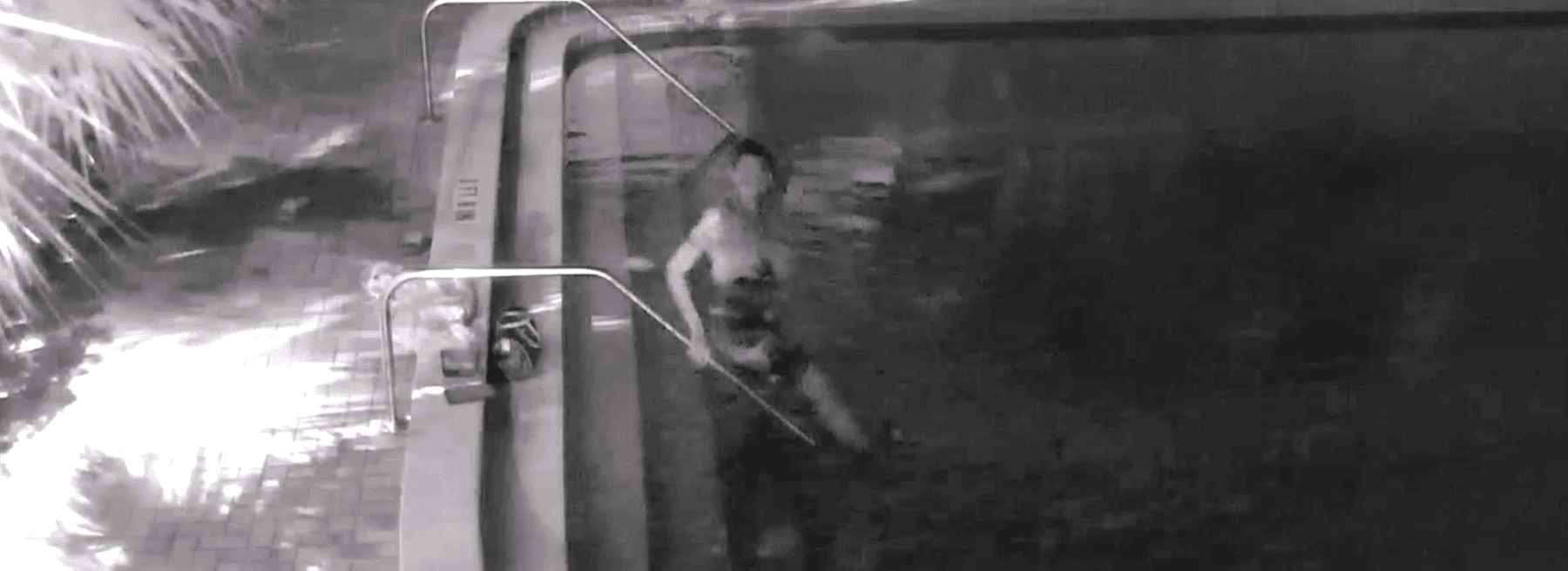 Trespasser Taking Late Night Dip in Pool Ends Up in Handcuffs Hero