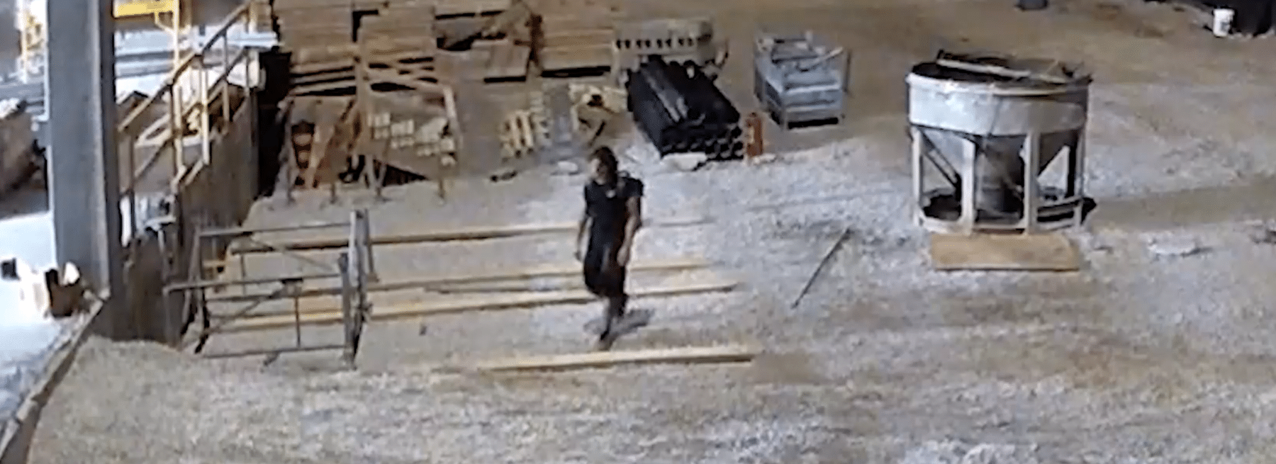 Trespasser Wandering Canadian Campus Construction Site Caught Hero