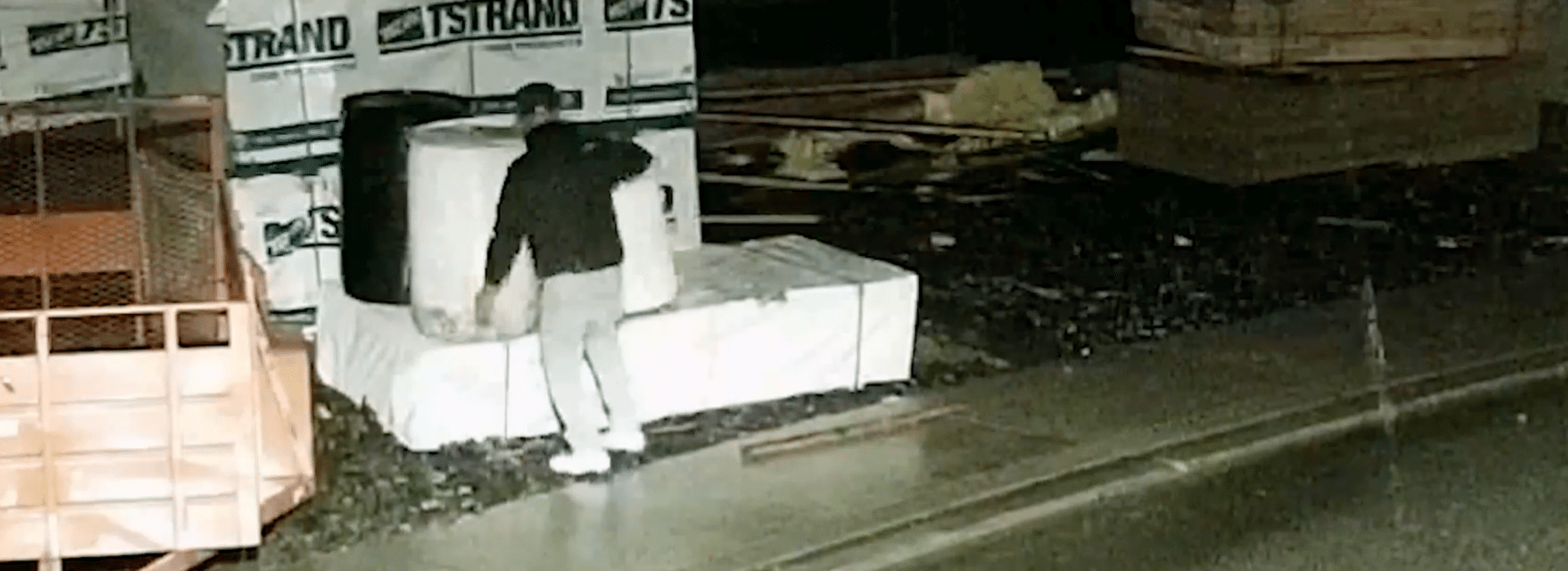 Washington Construction Materials Thief Arrested Hero