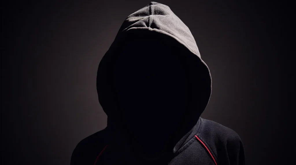 person in a hoodie whose face cannot be seen